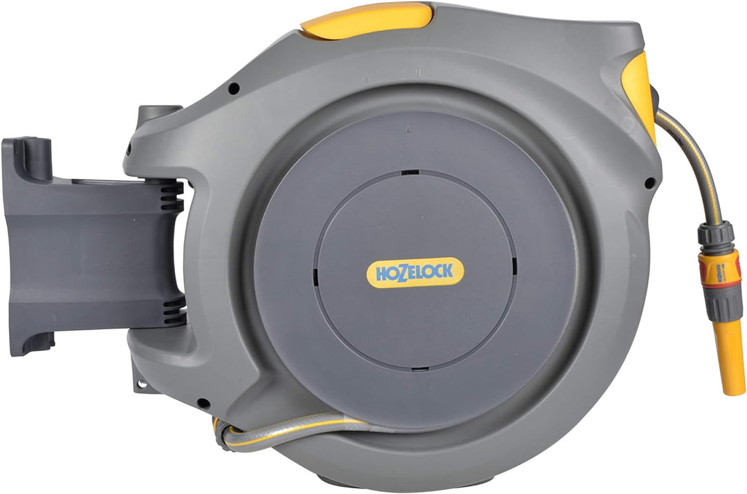 HOZELOCK - Wandschlauchbox Auto Reel 30 M: Automatische Aufrollung. Einfache Installation. Inkl. Sch