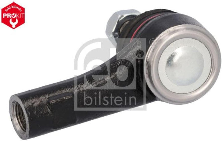 febi bilstein 37205 Spurstange mit Endstück, Mutter und Sicherungsmutter , 1 Stück Vorderachse links
