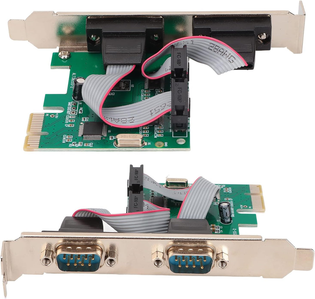 Bewinner PCI Express RS232 Karte Adapter, RS 232 Serial Port Controller, COM Port Erweiterung PCI-E