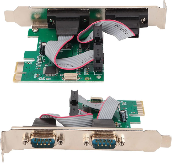 Bewinner PCI Express RS232 Karte Adapter, RS 232 Serial Port Controller, COM Port Erweiterung PCI-E