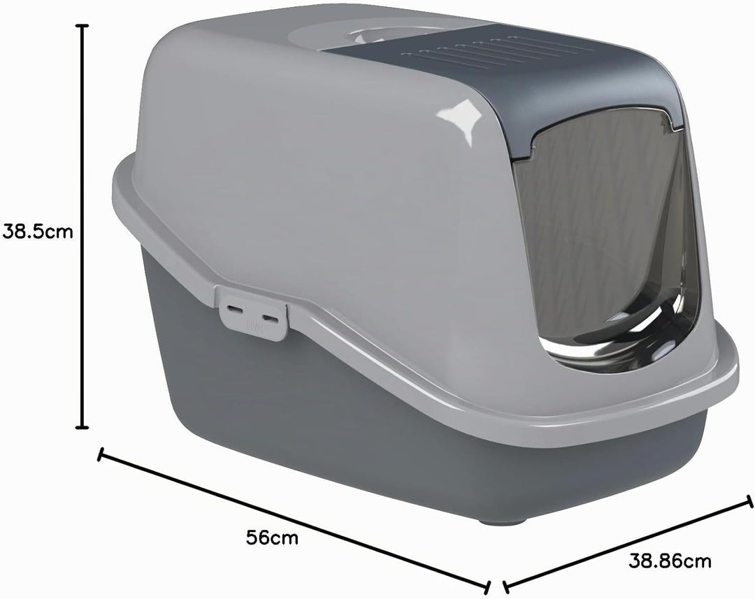 PeeWee EcoHus - Katzentoilette - Starter-Paket Grau, Grau