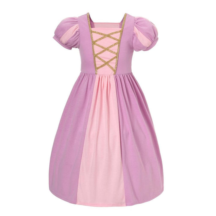 Lito Angels Prinzessin Kleid Kostüm Verkleidung mit Zubehör für Kinder Mädchen, Rapunzel Schneewittc