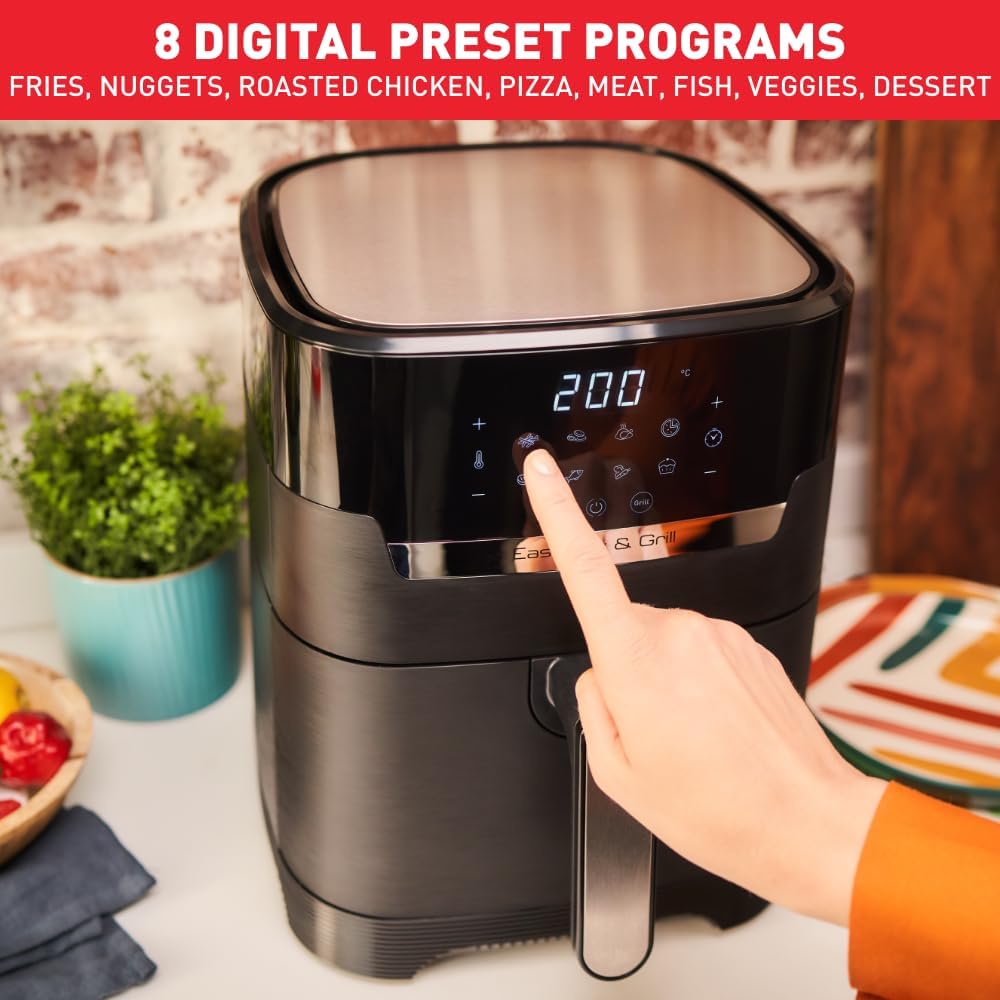Tefal EY5058 Easy Fry & Grill Precision Heissluftfritteuse | 2-in-1 Technologie (Heissluftfritteuse