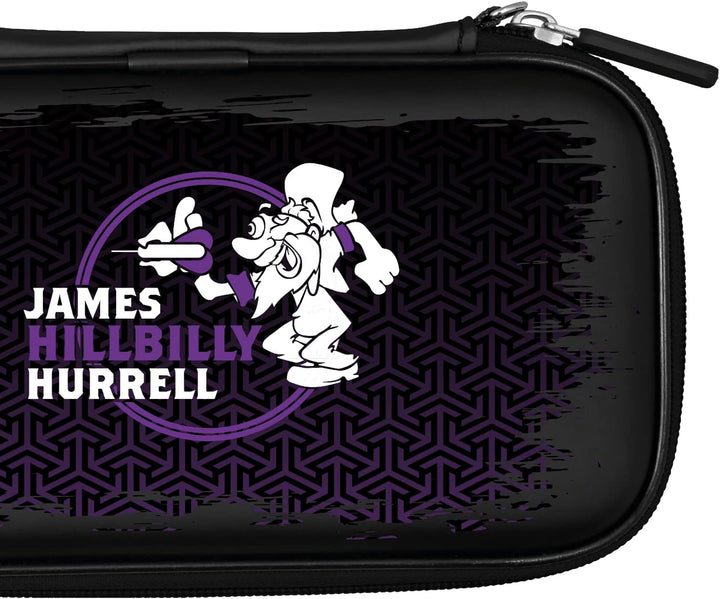 Mission Player Darts EVA Dart Case | Entworfen für Steel & Soft Tip Darts und Zubehör | James Hurrel