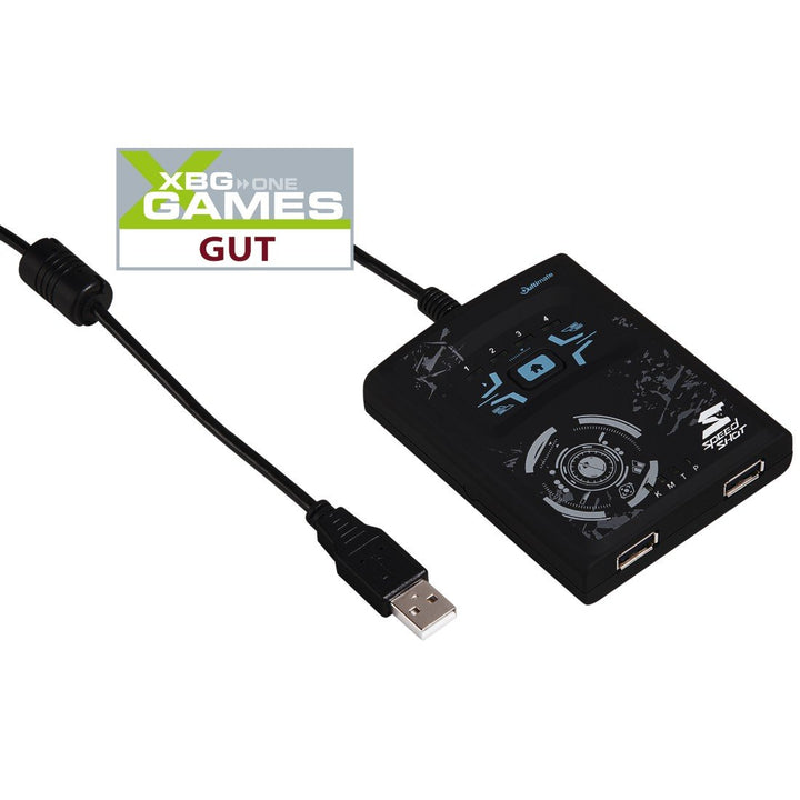Hama Maus/Tastatur Konverter Speedshot Ultimate (geeignet für Xbox One X, PlayStation 4/SLIM/PRO, Xb