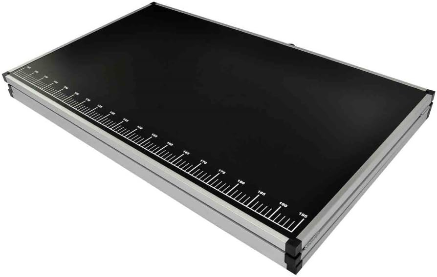 Anself Tapeziertisch Multifunktionstisch Klapptisch klappbar 3m Schwarz 3tlg.