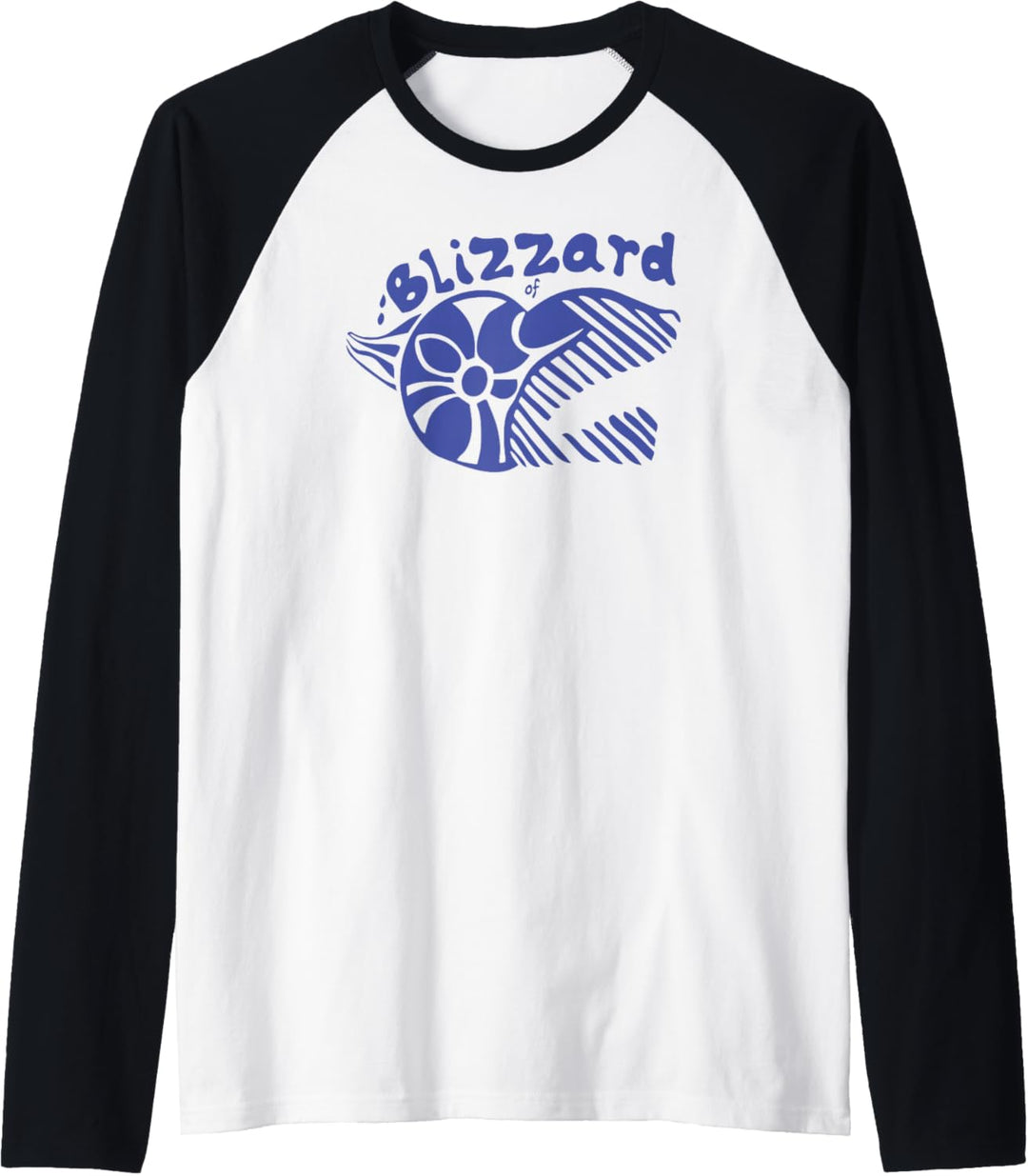 Ozzy Osbourne – Original Blizzard of Oz Logo Raglan
