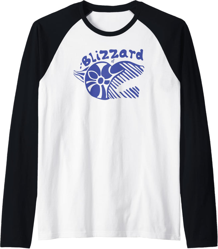Ozzy Osbourne – Original Blizzard of Oz Logo Raglan
