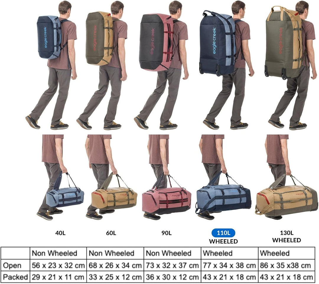 Eagle Creek Cargo Hauler Duffel 90L - die Neue nachhaltige Version des Klassikers aus recyceltem Pol