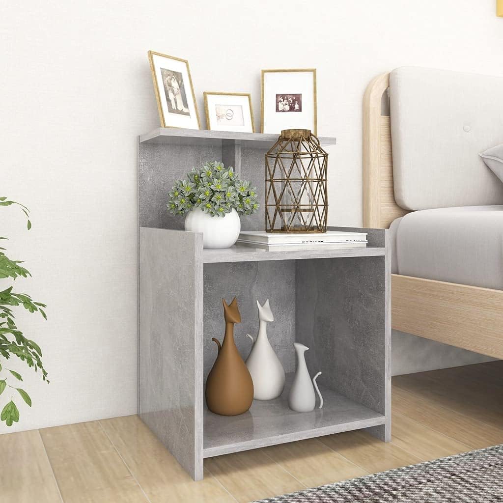 vidaXL Nachttisch Nachtschrank Nachtkommode Nachtkonsole Schlafzimmer Schrank Kommode Beistelltisch