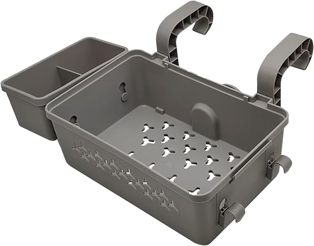 Pool Aufbewahrungskorb Set inklusive Kunststoff Pool Korb Pool Getränkehalter Hot Tub Zubehör Multif