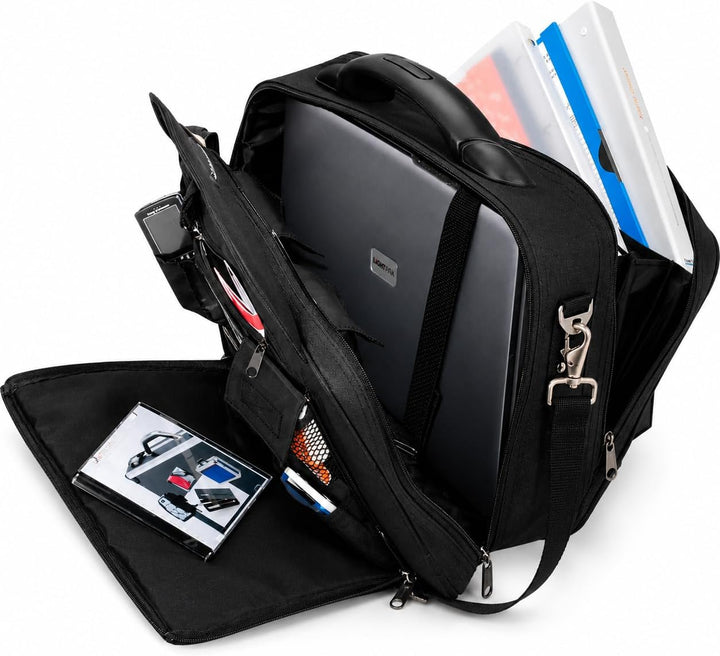 46010 Laptop Sleeve Arco Aktentasche, Schwarz