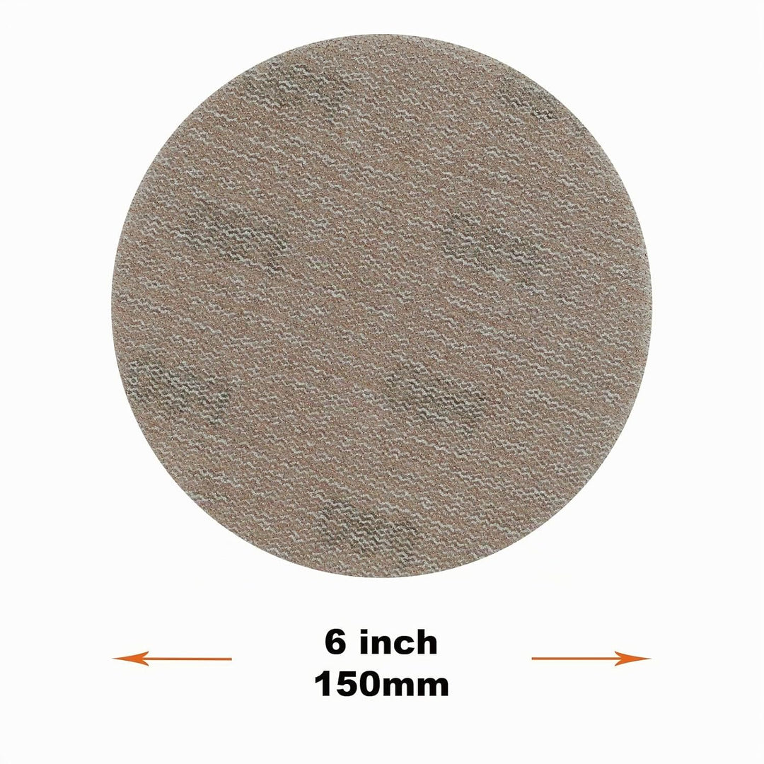 MAXXT 150mm Hook &amp; Loop DA Sander Backing Plate Pad and 30pcs sandpaper, for MAXXT Brushless Orbit S