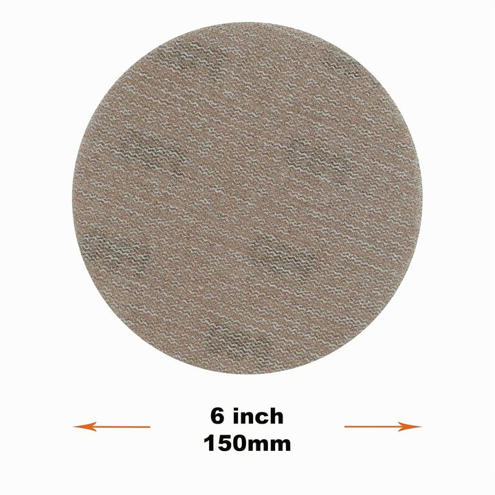 MAXXT 150mm Hook &amp; Loop DA Sander Backing Plate Pad and 30pcs sandpaper, for MAXXT Brushless Orbit S
