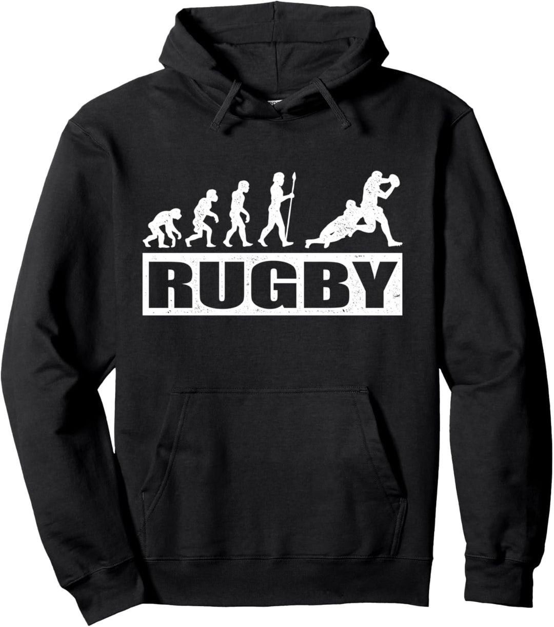 Evolution Rugby Sport Lustig Pullover Hoodie