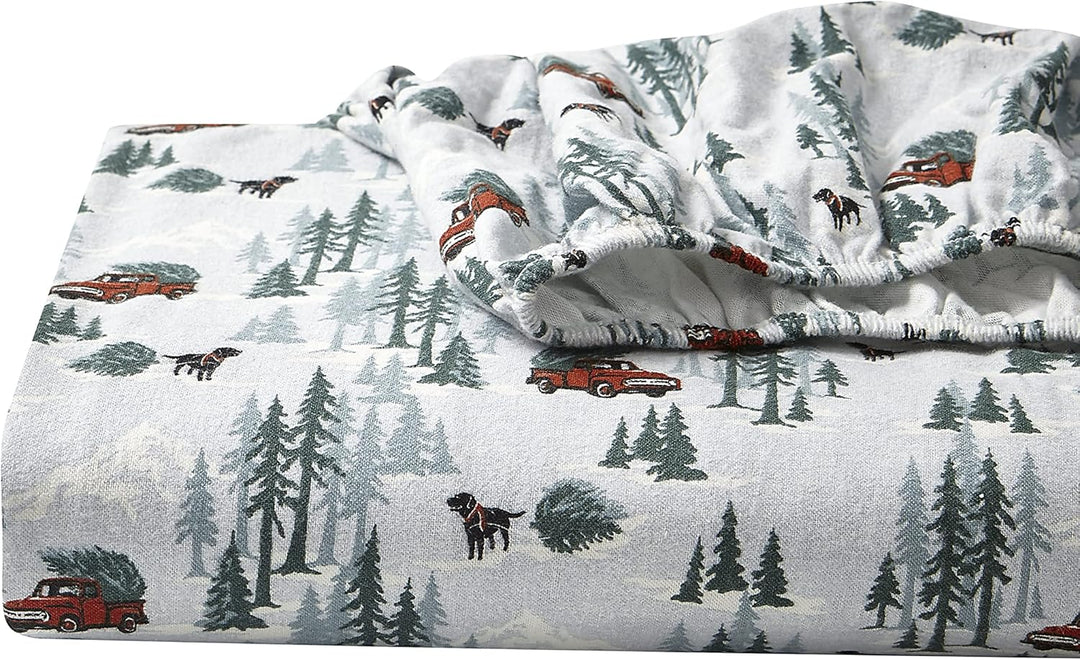 Eddie Bauer Bettlaken-Set Full grün
