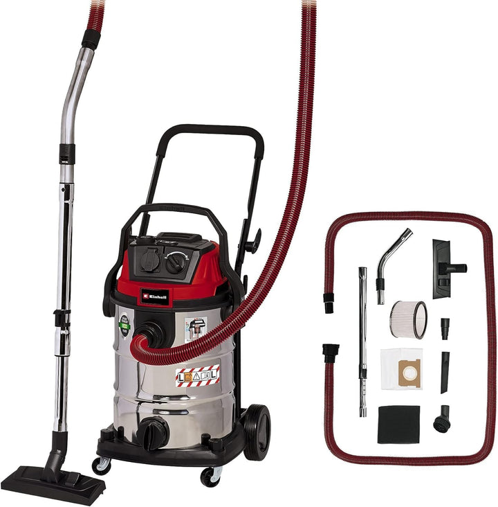 Einhell Nass-Trockensauger TE-VC 2230 SACL (1400 W, 220 mbar, HEPA-Faltenfilter inkl. Filterreinigun