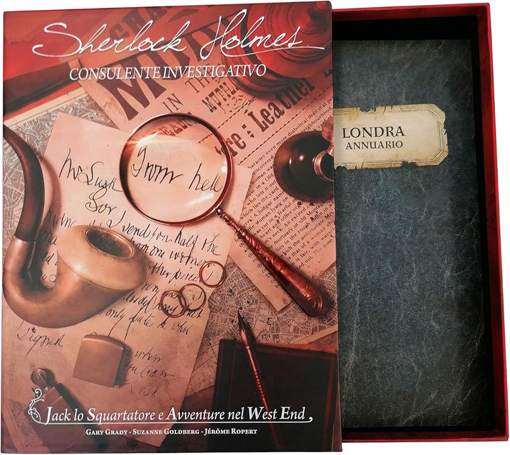 Asmodee - Sherlock Holmes Untersuchungsberater: Jack Lo Ripper und Abenteuer im West End - Detektive