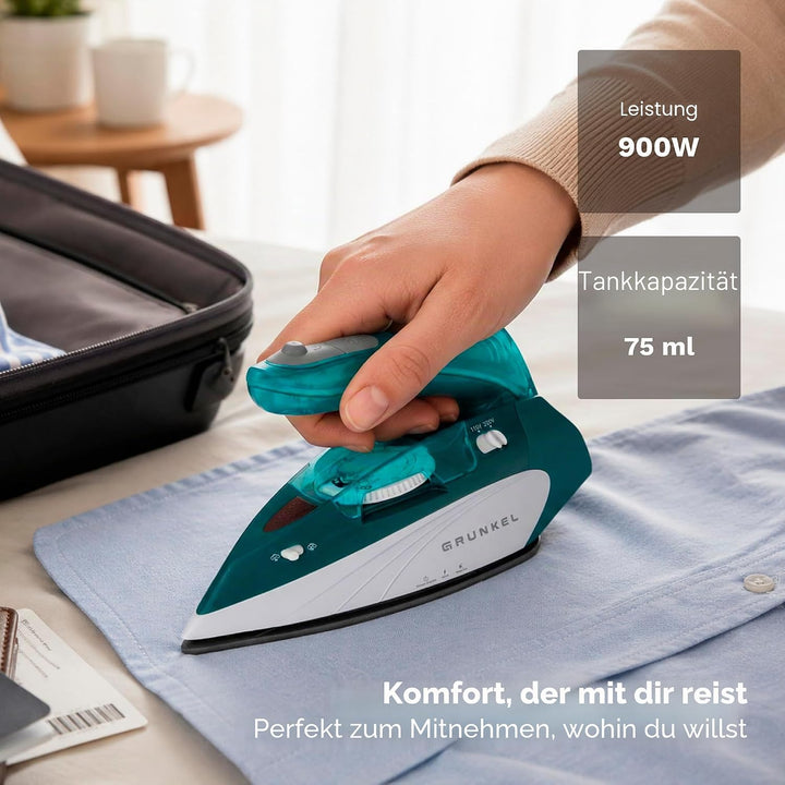 Grunkel 8426156015668 Reisebügeleisen, Stahl und Kunststoff, Bunt Plancha_PADRE, Plancha_PADRE