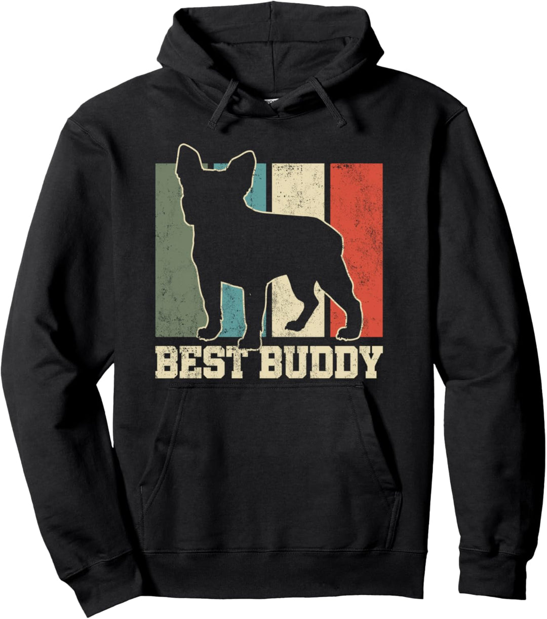 Französische Bulldogge Pullover Hoodie