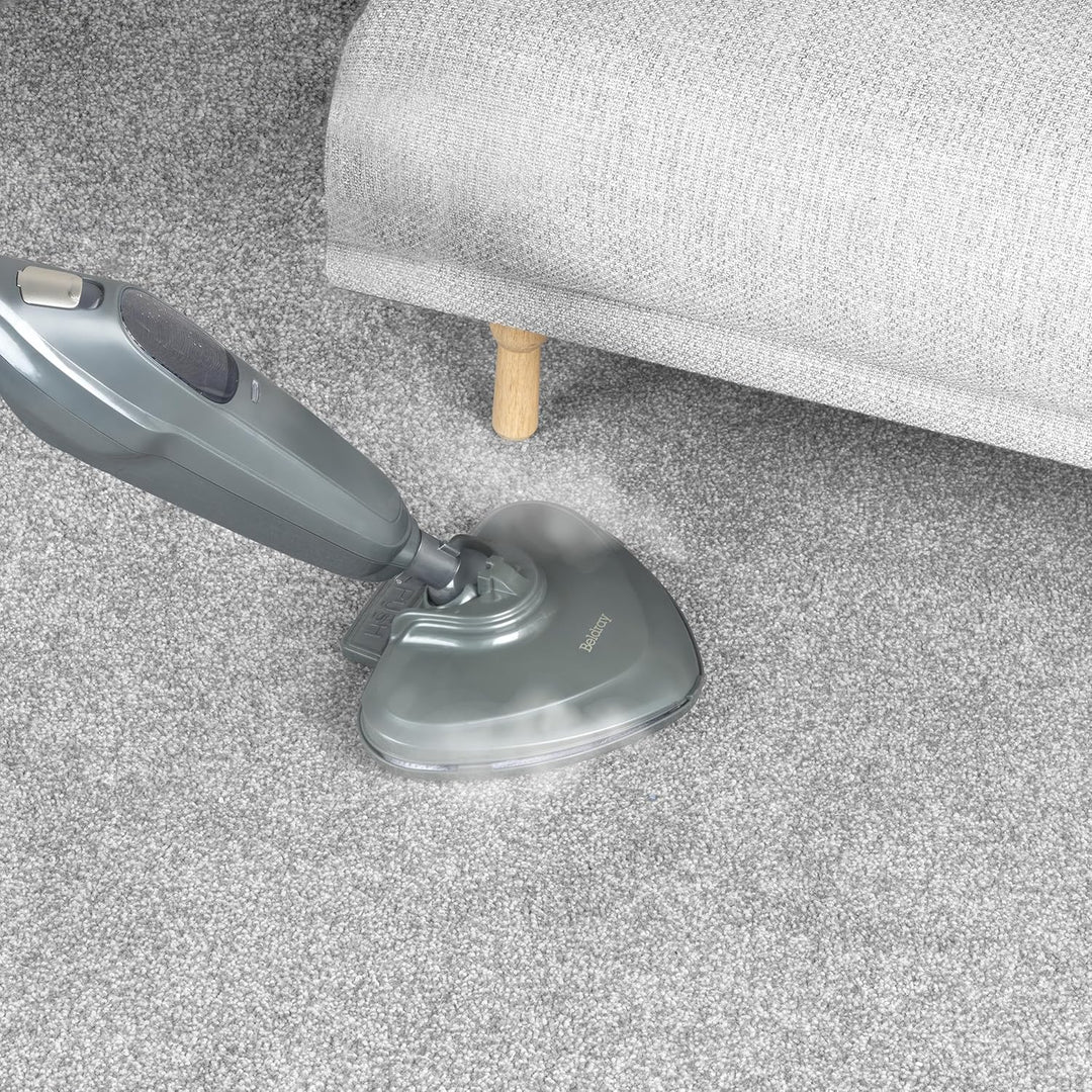 Beldray Clean & Refresh Dampfreiniger – Dampfmopp, Chemikalienfreie Reinigung, Präzisionskopf für Ec