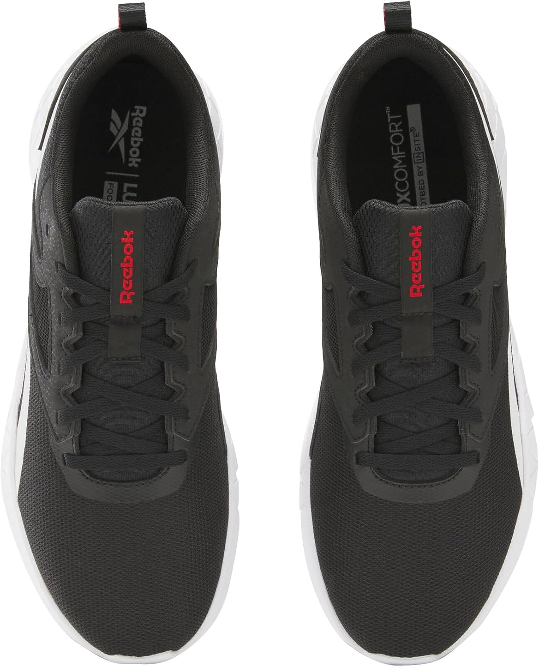 Reebok Herren Flexagon Energy Tr 4 Sneaker, Black Ftwr White Energy Red