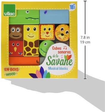 Vilac: 2101 Savanne Musikklötzchen
