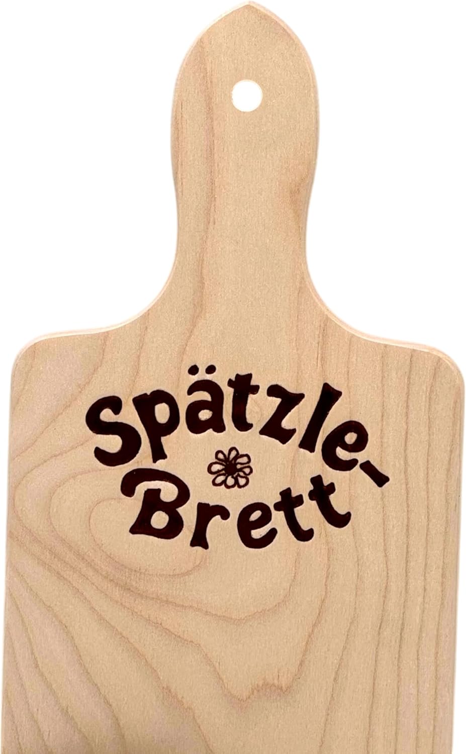 Spätzlebrett Holz mit Edelstahl-Schaber - mediatrades