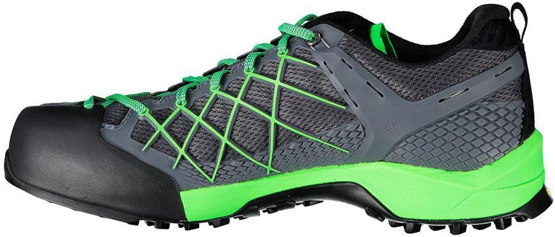 Salewa Herren Ms Wildfire Trekking-& Wanderhalbschuhe 46.5 EU Flintstone Fluo Green, 46.5 EU Flintst