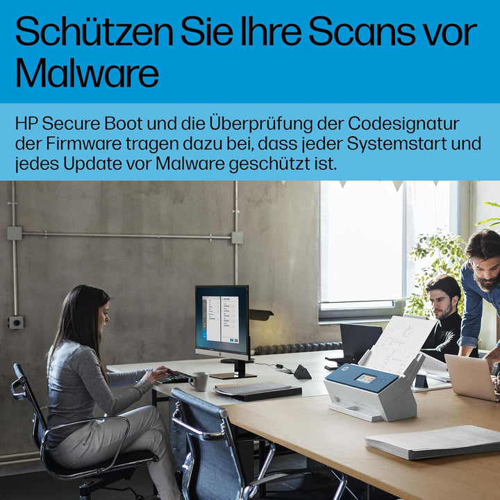 HP ScanJet Enterprise Flow N9000 sn1, Scanner, bis A3, ADF für bis zu 100 Blatt, USB 3.0, Ethernet,