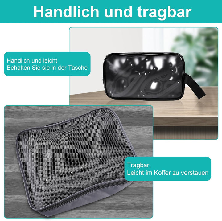 24 Stück Faltbare Kleiderbügel, Tragbare Reisebügel, Schwarz | Faltbare Kleiderbügel für Zuhause, Ho