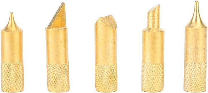 Fafeicy 40W Pyrographie-Stift für Holz und Leder, Elektrischer Holzbrenner mit 5 austauschbaren Spit