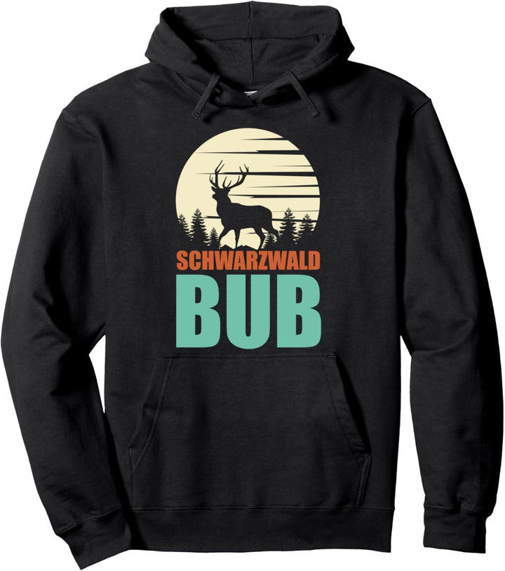 Schwarzwaldbub Schwarzwald Bollenhut Wandern Souvenir Pullover Hoodie