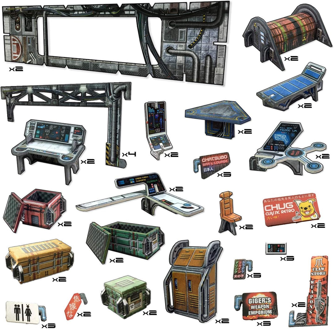 Battle Systems Cyberpunk Core Set - EN Modern, Modern