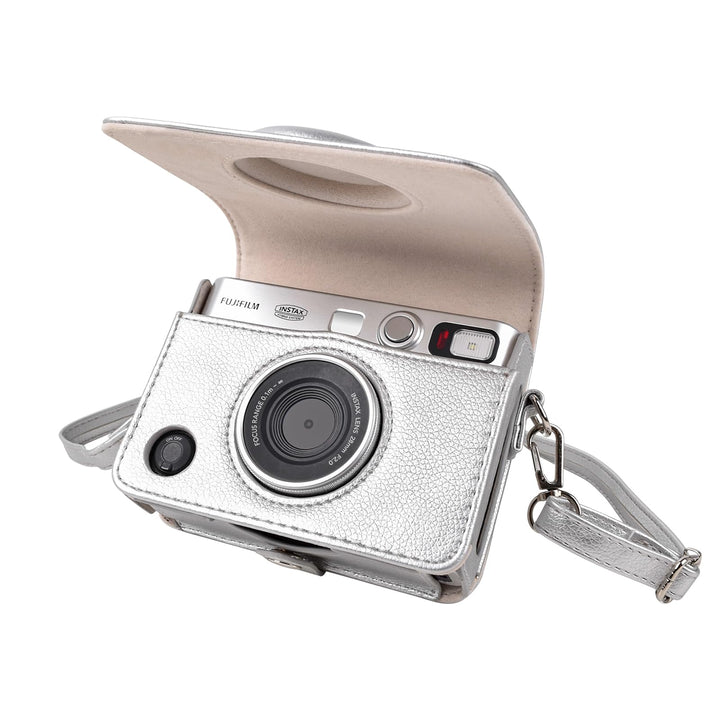 MUZIRI KINOKOO Tasche für Fuji Instax Mini EVO Sofortbildkamera – PU-Leder Mini EVO Schutzhülle im h