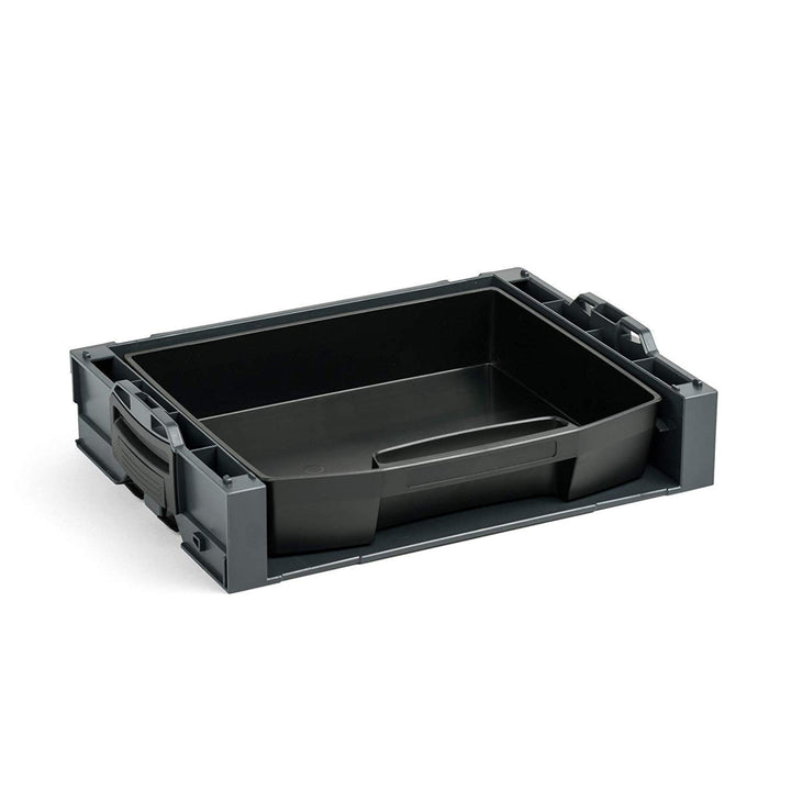 L-BOXX Sortimo i-Rack aktiv anthrazit bestückt mit LS-Schublade 72 schwarz Anthrazit LS-tray, Anthra