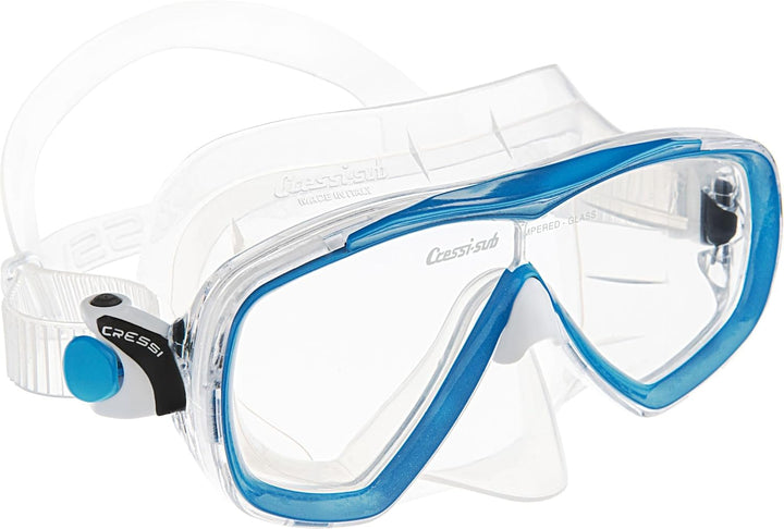 Cressi Estrella - Schnorchelmaske Estrella oder Schnorchelset Maske Estrella + Schnorchel Gamma, Ein