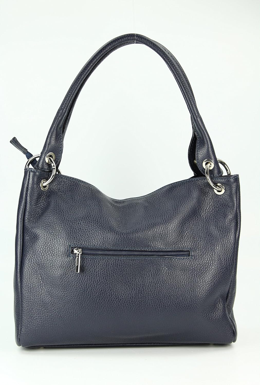 Belli italienische Leder Schultertasche Damentasche Handtasche Shopper Lilly - 33x28x14 cm (B x H x