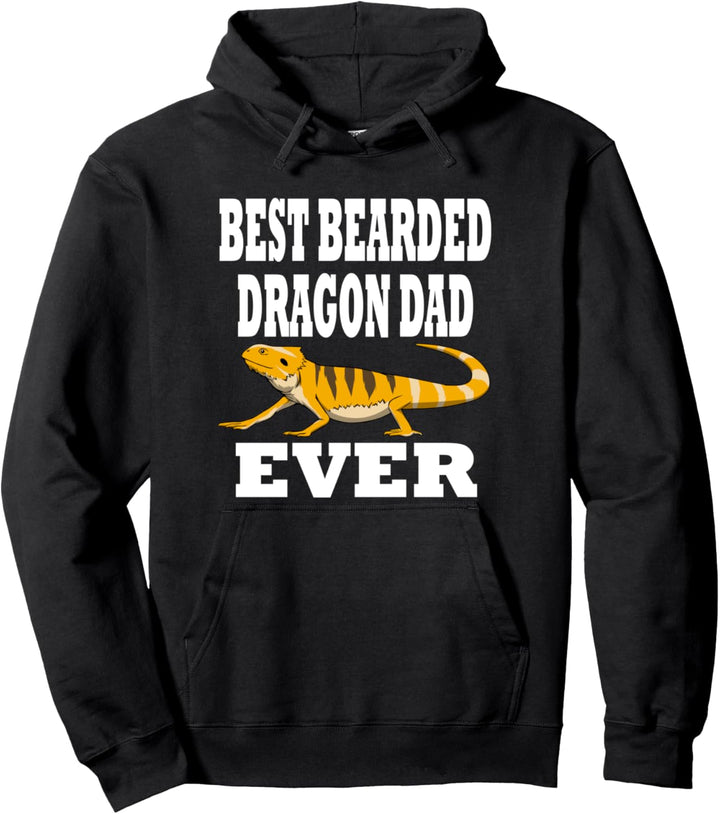 Bartagam Papa Lustiger Spruch Echse Reptil Pullover Hoodie
