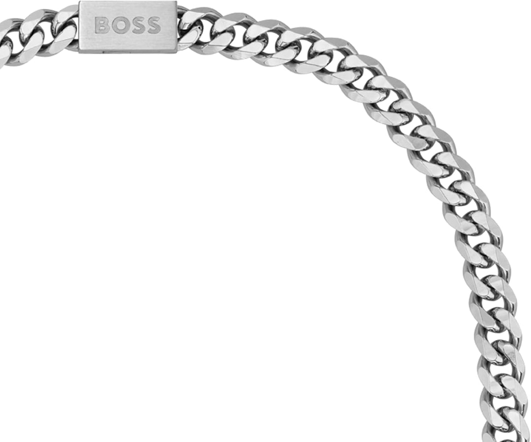 BOSS Jewelry Gliederhalskette für Herren Kollektion CHAIN LINK (Das Logo kann variieren) - 1580142