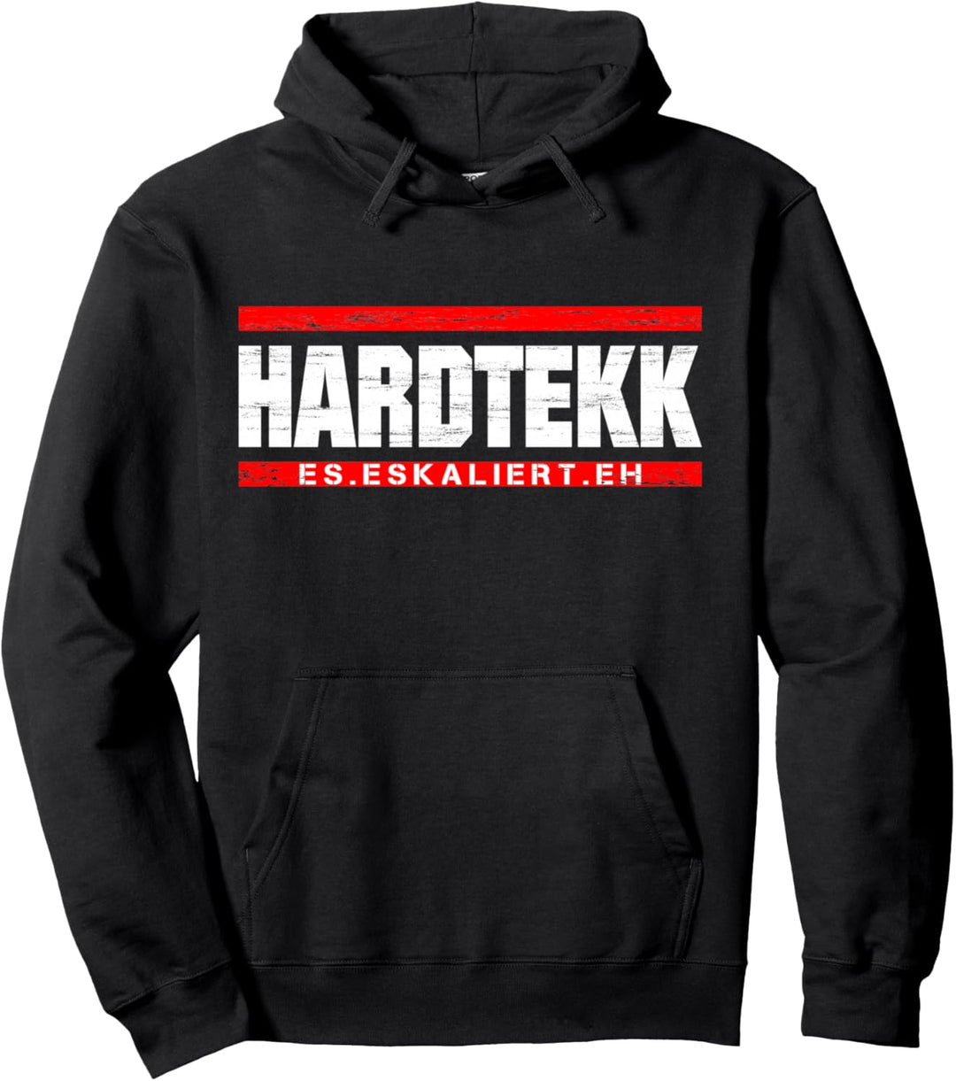 Hardtekk Rave Techno Tekk Pullover Hoodie