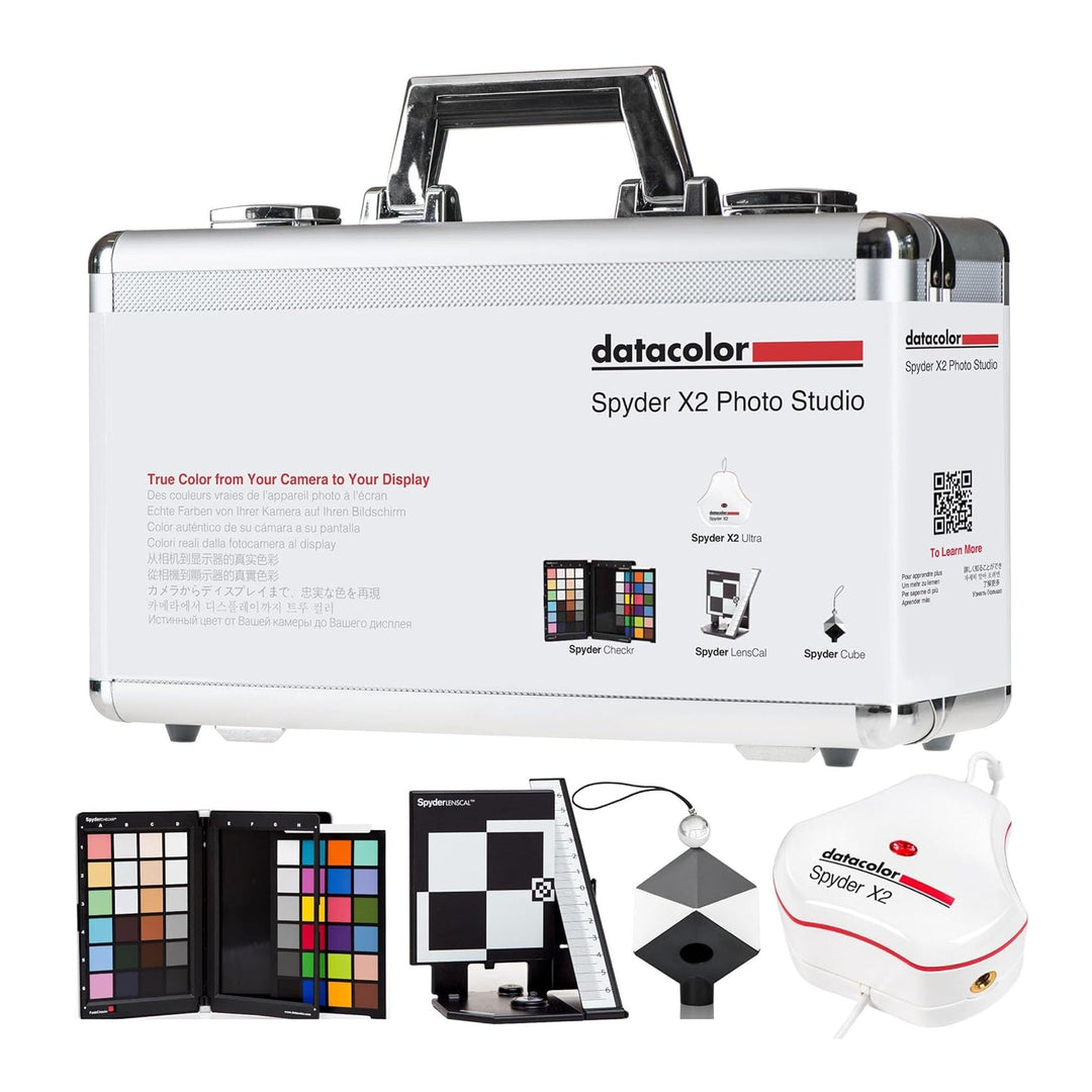 Datacolor Spyder X2 Photo Studio Kit: Das ultimative Farbmanagement-Toolkit für Fotografen für präzi