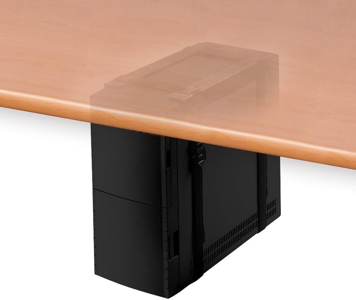 Neomounts by Newstar PCH 1PC H: 3-60cm B: 8-70cm Max.20KG CPU-D025BLACK Einsteiger Schwarz, Einsteig