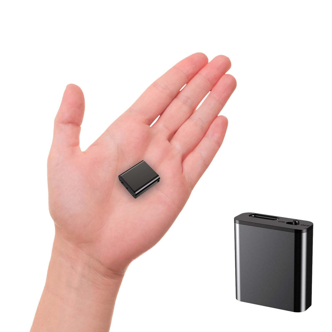 【Eingebauter Magnet Nur 0,95 cm dick】 Diktiergerät Mini,Aufnahmegerät Spionage,Spion abhörgerät,Spio