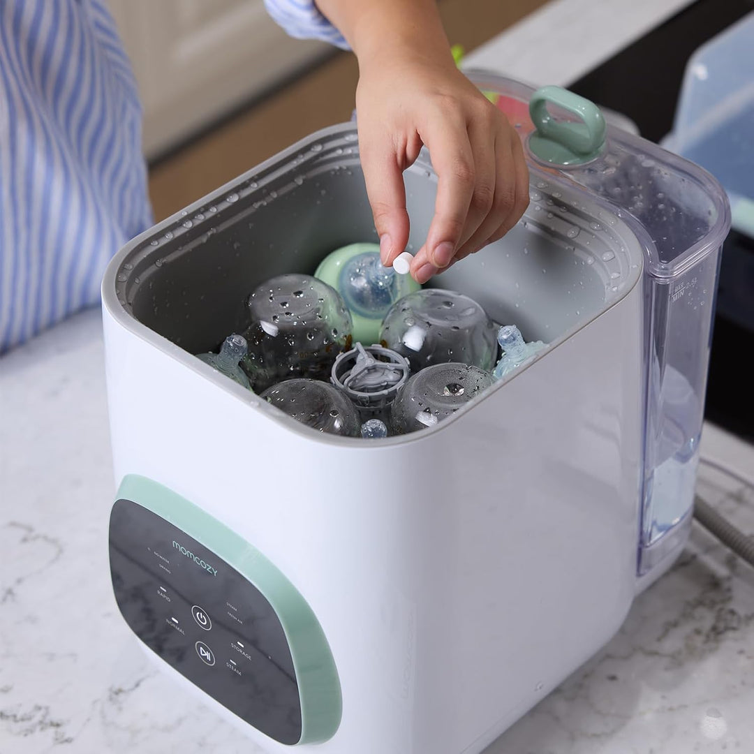 Momcozy Offizieller Flaschenreiniger-Waschblock, parfümfrei und babysicher, passend für Momcozy Flas
