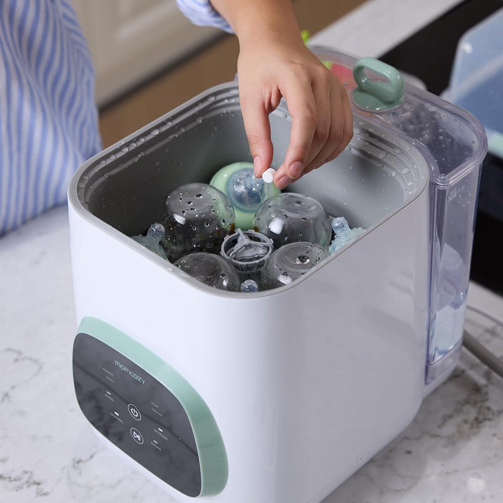 Momcozy Offizieller Flaschenreiniger-Waschblock, parfümfrei und babysicher, passend für Momcozy Flas