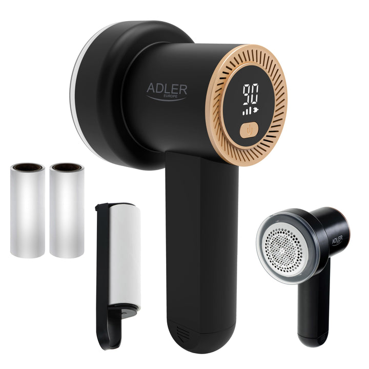 Fusselrasierer Elektrisch ADLER EUROPE Entfernen von Flusen aus Kleidung und Stoffen – Einstellbare