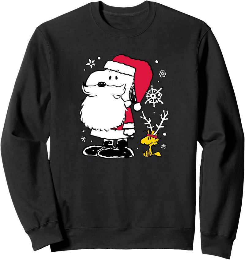 Peanuts - Snoopy Santa Woodstock Rentier Sweatshirt