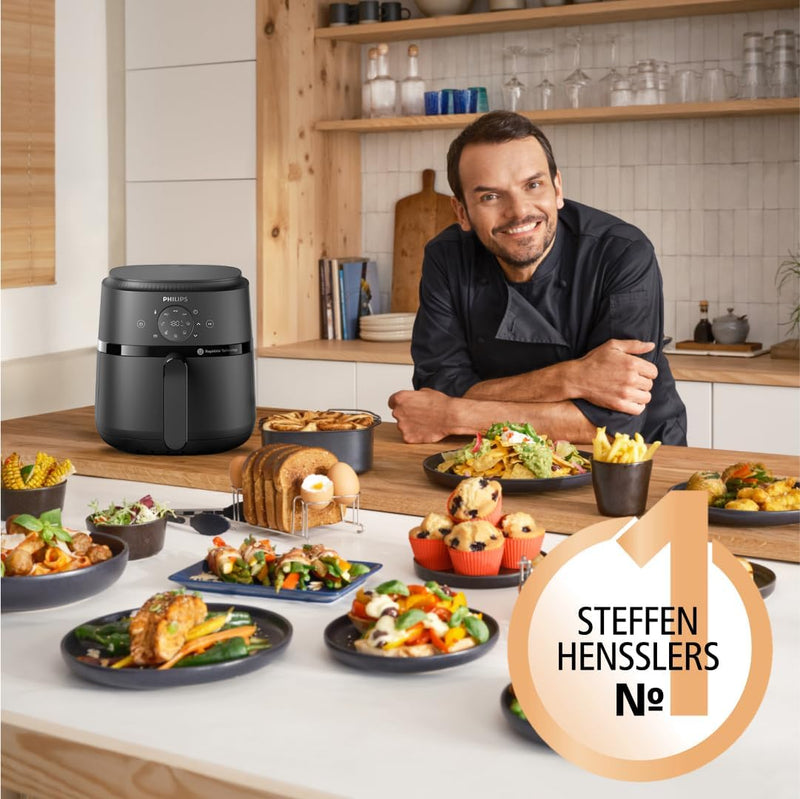 Philips Airfryer 2000-Serie 4,2L - Digitaler Touchscreen, 13 Garoptionen, 9 voreingestellte Funktion