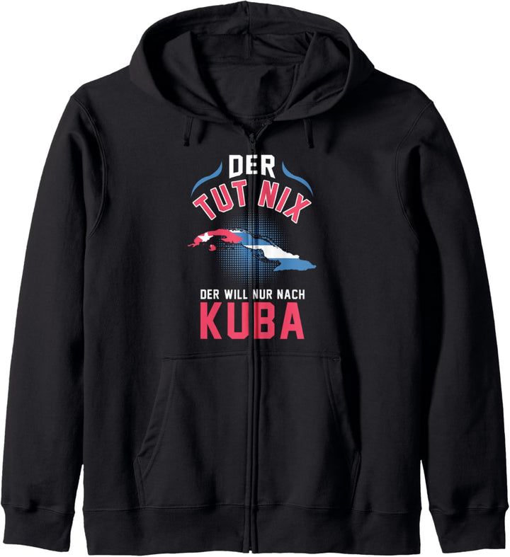 Kuba Havanna Urlaub Reise Sommer Cuba Lustig Kapuzenjacke